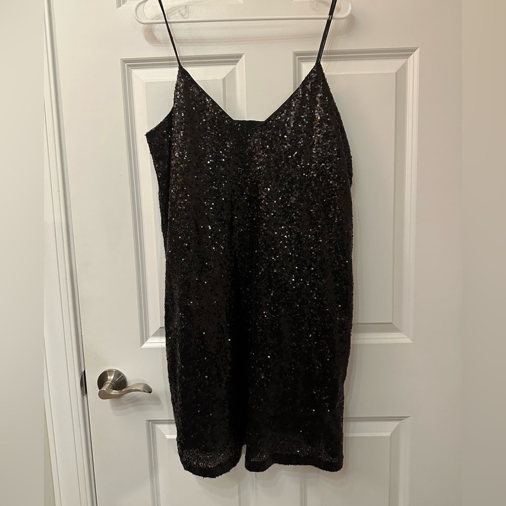 Jack by BB Dakota Black Sequins Dress
